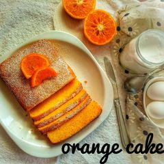 A picture of Orange cake.