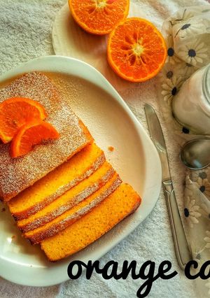 A picture of Orange cake.