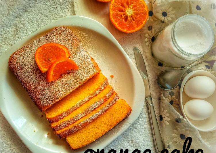 How to Make Quick Orange cake