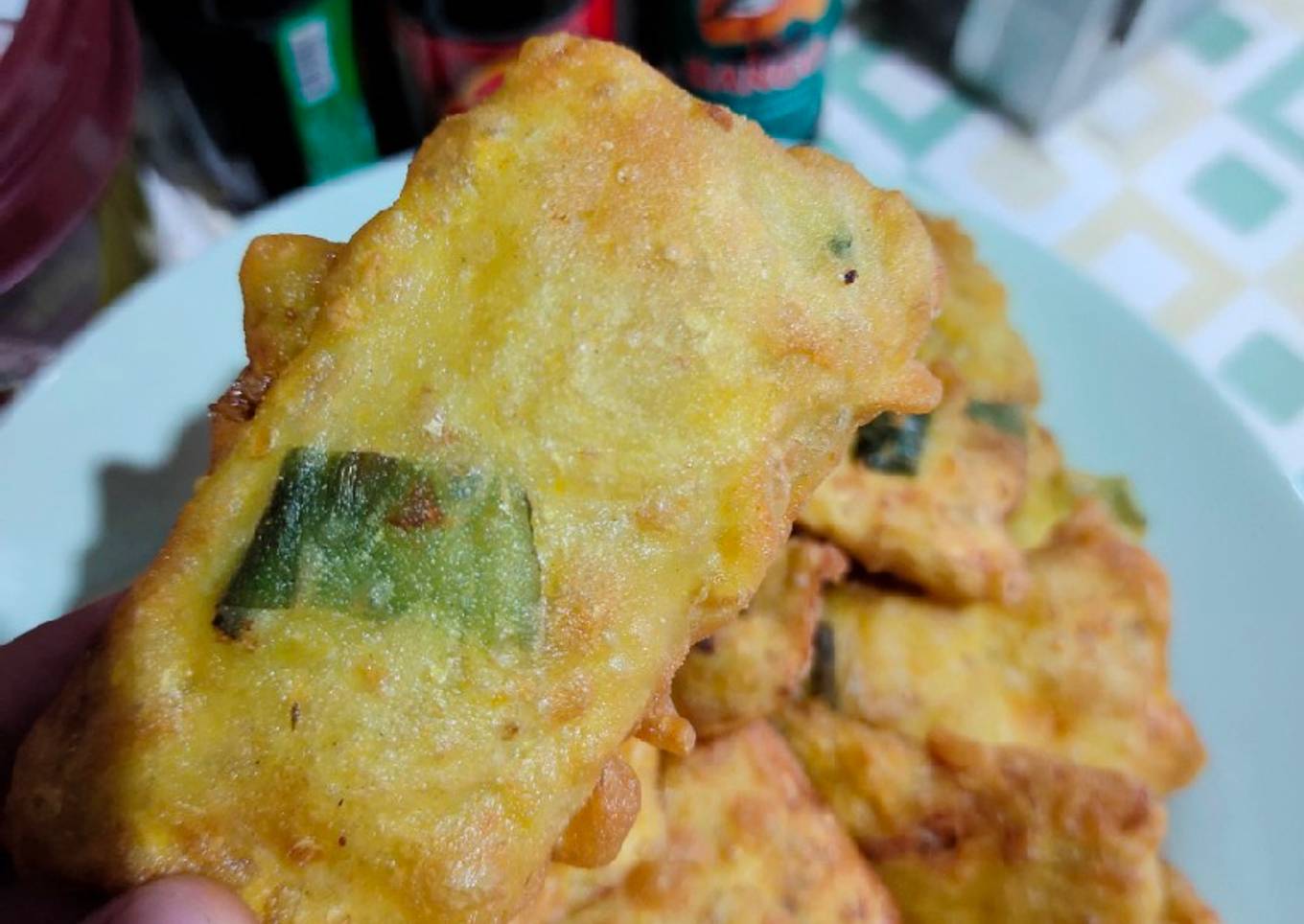 Tempe goreng tepung rumahan