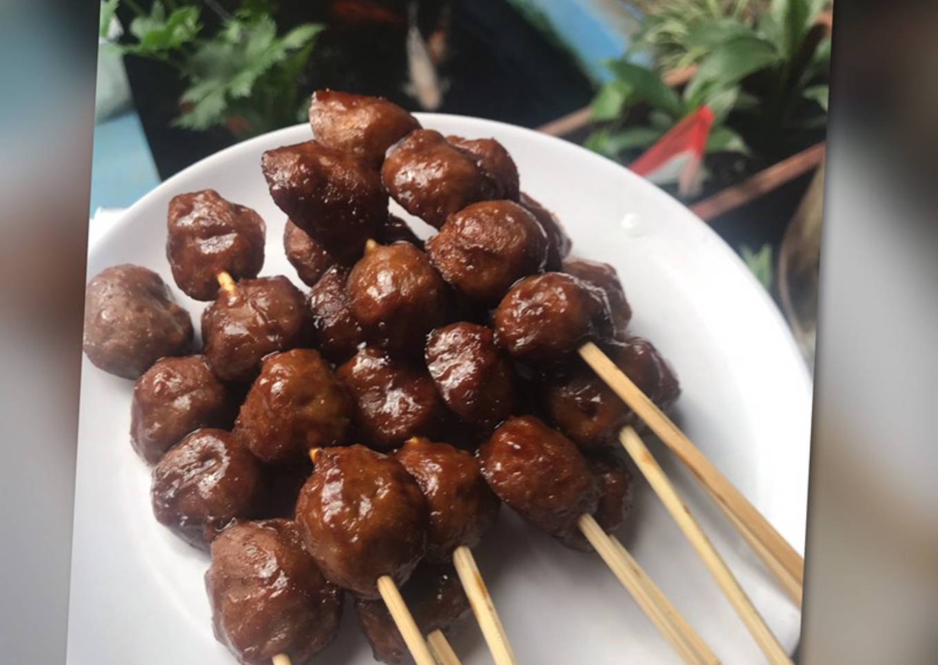 Bakso Bakar teriyaki