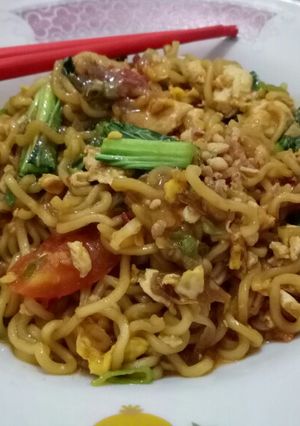 Foto resep Indomie goreng nyemek