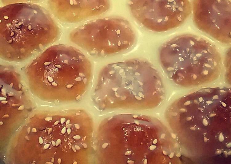 طريقة عمل عجينة خلية النحل بالزبادي بالصور من منيرة 245600 كوكباد