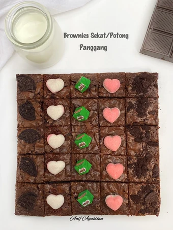 Cara Gampang Membikin Resep Brownies Sekat(potong) Panggang yang Menggugah Selera Anti Ribet, Lezat