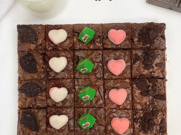 Cara Gampang Membikin Resep Brownies Sekat(potong) Panggang yang Menggugah Selera Anti Ribet, Lezat