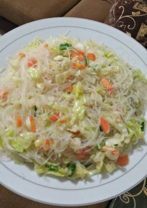 Foto resep Bihun putih sayuran