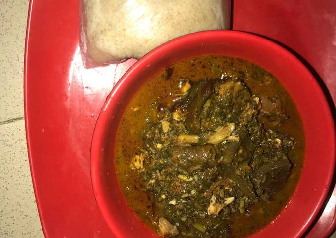Simple Way to Make Homemade Afang soup