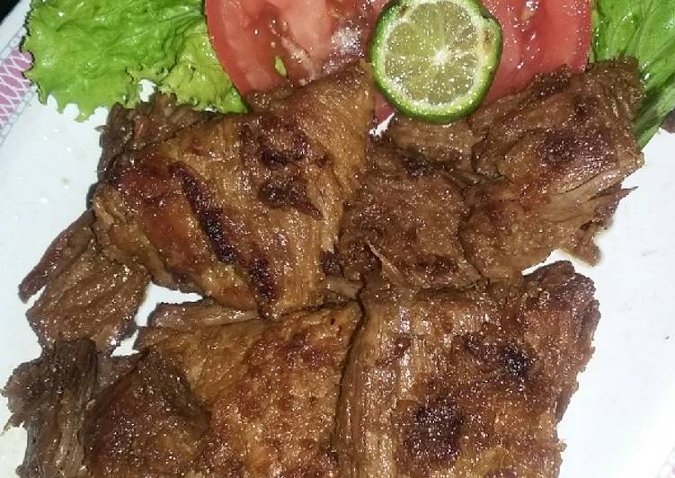 Resep Gepuk daging sapi, Lezat