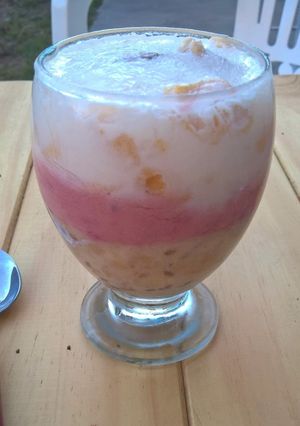 Una foto de Postre 🍦 Helado Frutal Súper light!!