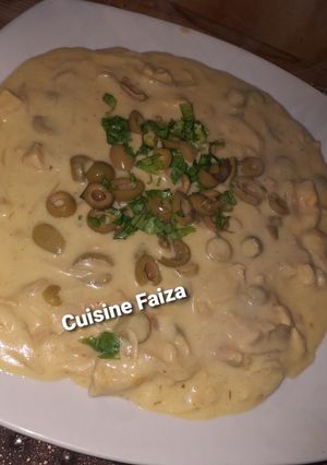 صورة لوصفة دجاج بصوص بيضا
