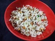 A picture of spicy murmura chaat