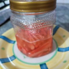 Pickled carrots A picture of Pickled carrots.