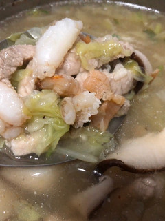 大白菜蟹腳赤肉羹 的食譜成品照片
