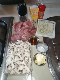 Una foto de Solomillo de cerdo al roquefort