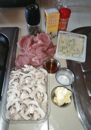 Una foto de Solomillo de cerdo al roquefort