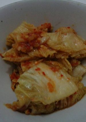 Foto resep Kimchi Korea Sawi Putih ala Rempah Lokal