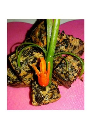 Foto resep Rollade Tahu dan Daun Singkong 😊