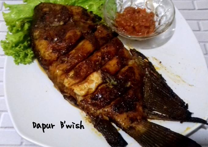 Gurame Bakar Pedas Manis