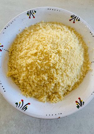 Une photo de Cuisson couscous à la vapeur