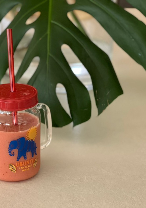 Una foto de Smoothie de frutas maduras en Thermomix