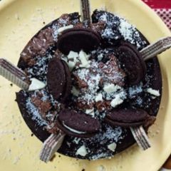 A picture of Oreo Biscuits Cake Recipe.