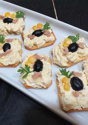 صورة لوصفة مقبلة بالبسكويت المالح