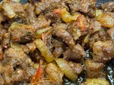 Oseng kambing mercon