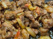 Gambar oseng daging mercon kambing