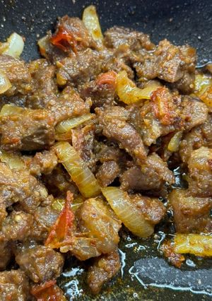Foto resep Oseng kambing mercon