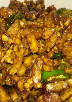 Foto resep Orek tempe asem pedas manis