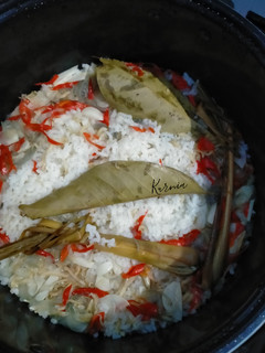 Foto resep Nasi Liwet Ricecooker