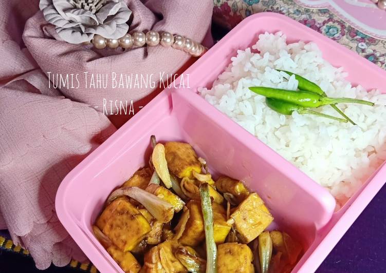 Cara Membuat Tumis Tahu Bawang Kucai Anti Gagal