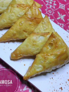 Foto resep Samosa kulit pangsit