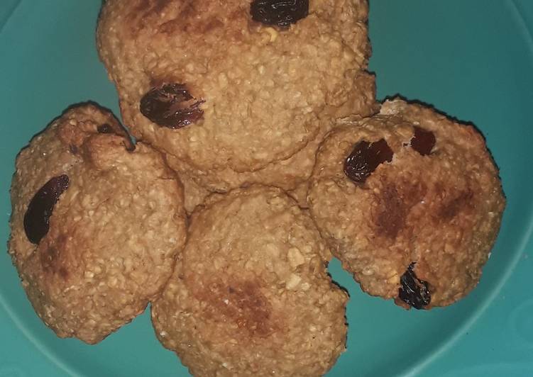 CrispyBanana choco oatmeal cookies