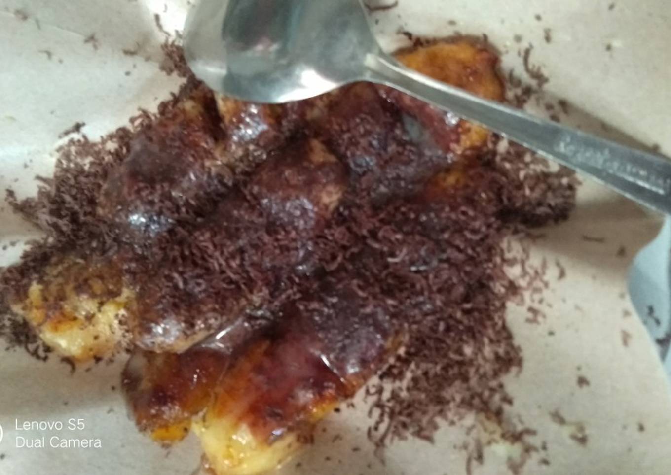 Pisang Bakar Coklat