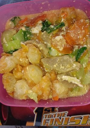Foto resep Seblak Kerupuk, Siomay, Bakso