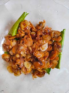 Foto resep Kerang Kupas Asam Manis