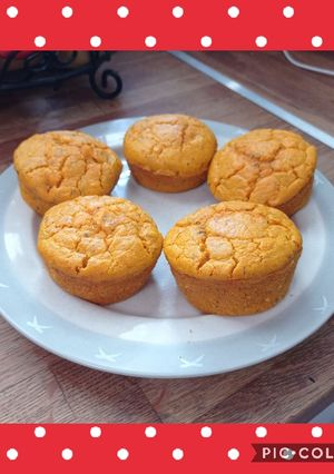 Une photo de Muffins au butternut et pesto rouge