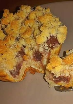 Une photo de Tarumble Cerise (Mi tarte, mi crumble)