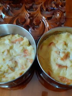 Foto resep Puding roti susu keju