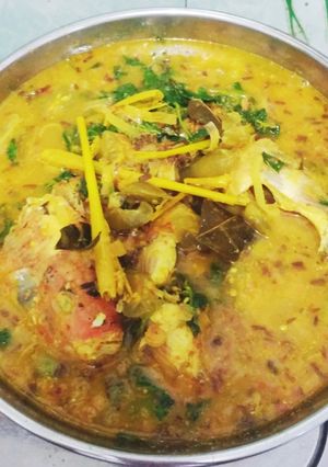 Foto resep Ikan kuah asem Kecombrang