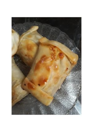 Una foto de Empanadas de cebolla y queso