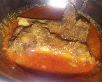 How To Serving Recipe Goat bone curry Delicious Simple