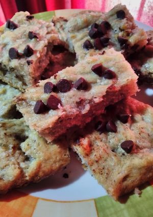 Una foto de Torta de Banana con canela y chocolate