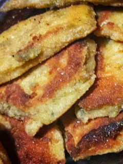 Una foto de Milanesas de berenjena