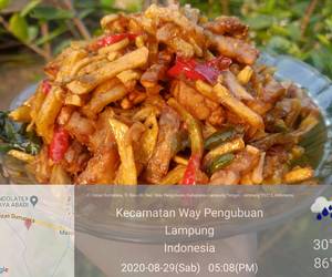 Resep Populer Kering tempe pedas manis Enak Sempurna