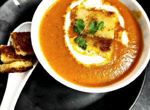 A picture of Creamy Tomato Soup.