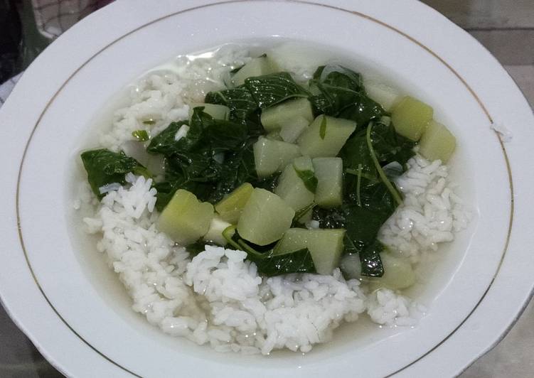 Langkah Mudah untuk meracik Sayur bening bayam, Bikin Ngiler