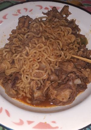 Foto resep Mie Tulang Indomie Rendang