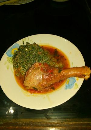 A picture of Kienyeji chicken.